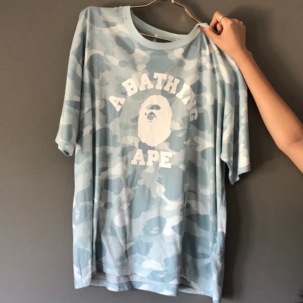 Blue bape t-shirt
